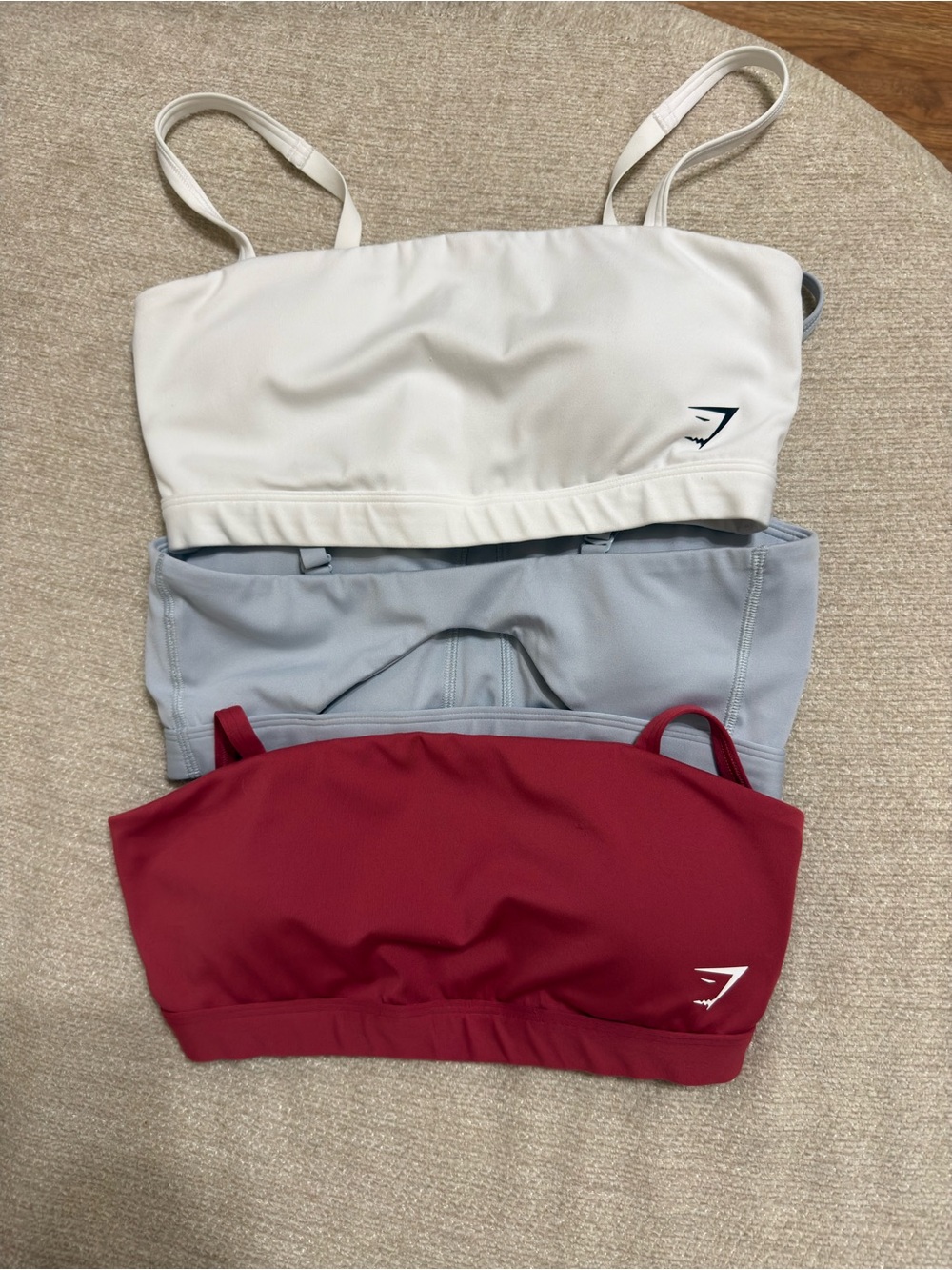 Gymshark Women's Bandeau sport bras